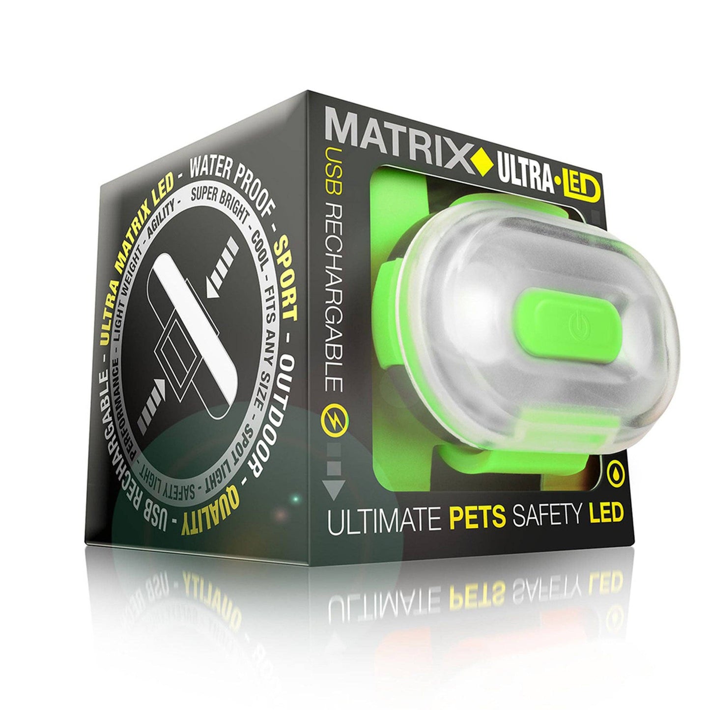 Matrix Ultra LED - Sikkerhed - Lime Grøn