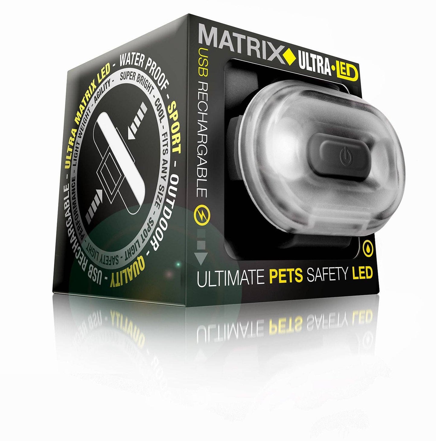 Matrix Ultra LED - Sikkerhedslys - Sort